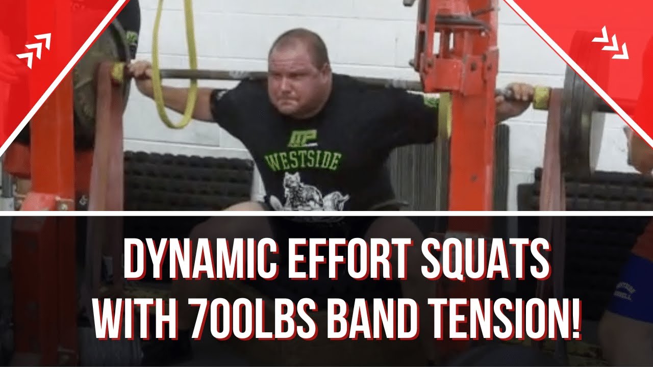 Westside Barbell Morning Crew Dynamic Effort Squats YouTube