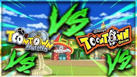 Toontown Online VS Toontown Rewritten