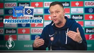 Thumbnail for "Geiler Abend" | Pressekonferenz nach Hamburg mit Tim Walter und Pál Dárdai