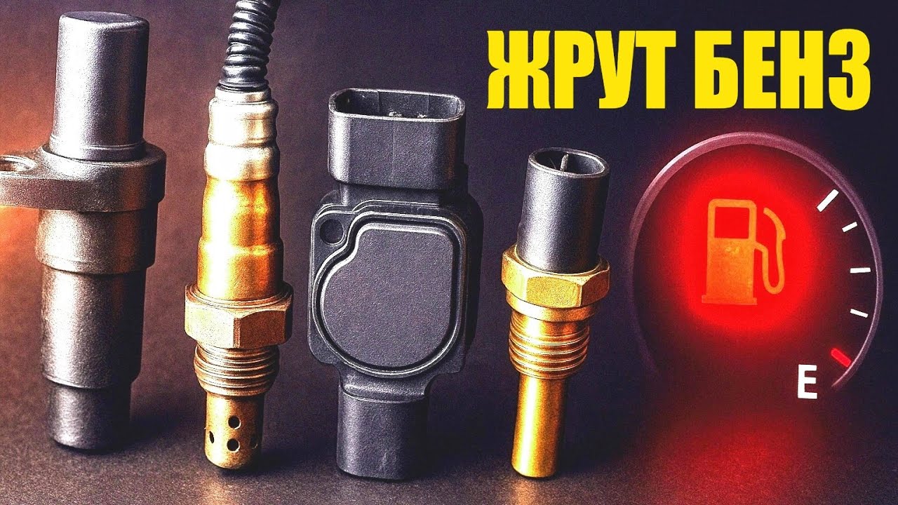 Неверные данные датчиков увеличивают расход топлива (ДПКВ, ДМРВ, ДТОЖ, Лямбда)