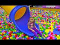 Indoor playground for kids family fun  play area compilation for children