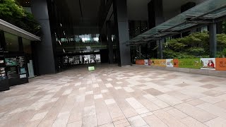 【Japan Walk】Kyobashi, Tokyo: Walk through TOKYO SQUARE GARDEN.