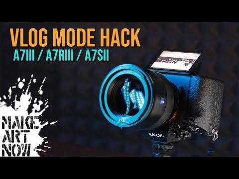 REVERSE THE LCD SCREEN ON SONY A7III. UNLOCK VLOG MODE.