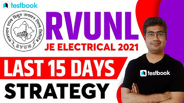 RVUNL JE Electrical Strategy 2021 | How to Crack Exam in 15 Days | Important Topics | Tips