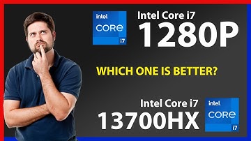 INTEL Core i7 1280P vs INTEL Core i7 13700HX Technical Comparison