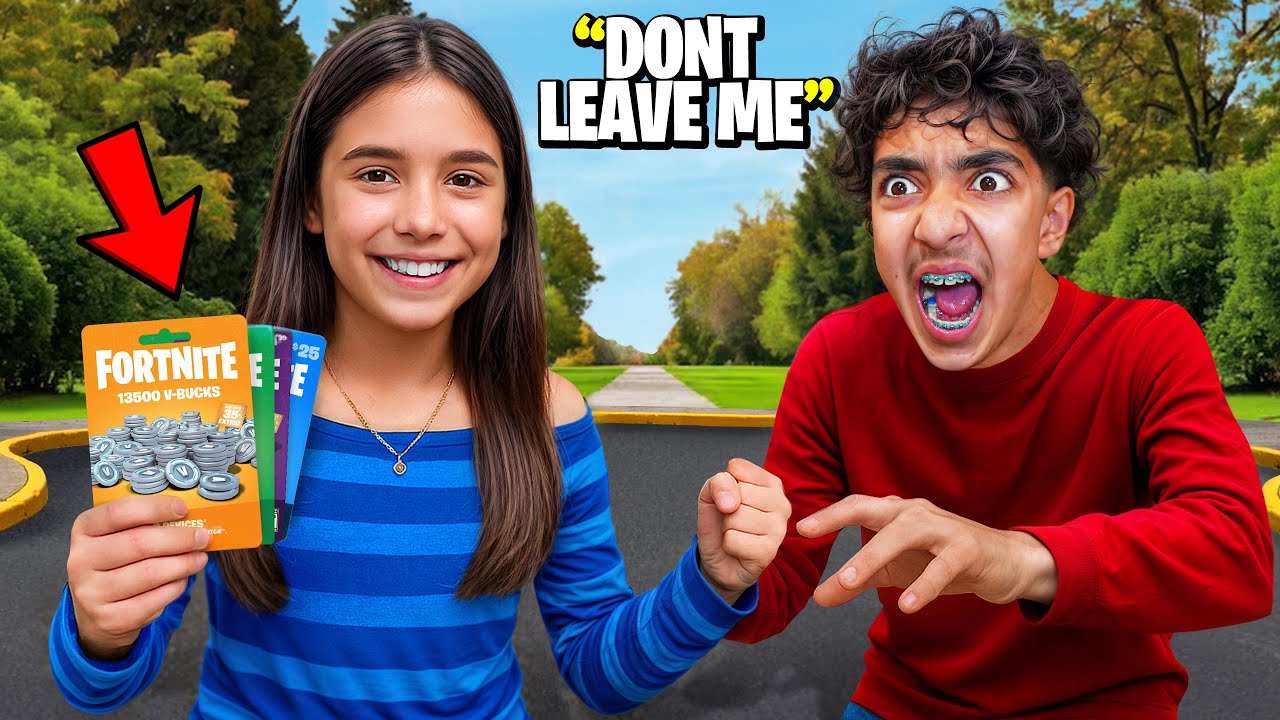 My Girlfriend BROKE UP With Me For V-Bucks.. *I Cried* - YouTube