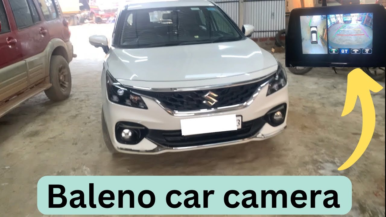 Baleno car 360 camera setup / Top model Baleno car / baleno car second