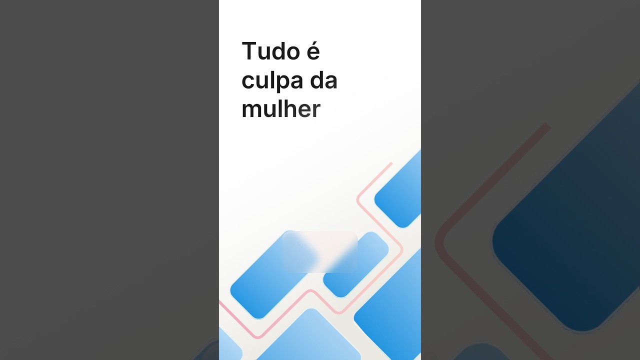 A culpa não é da vítima: reflexão sobre assédio e responsabilidade masculina