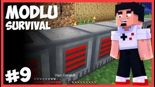 ENERJİ SORUNUNA ÇÖZÜM  Minecraft Modlu Survival  #9