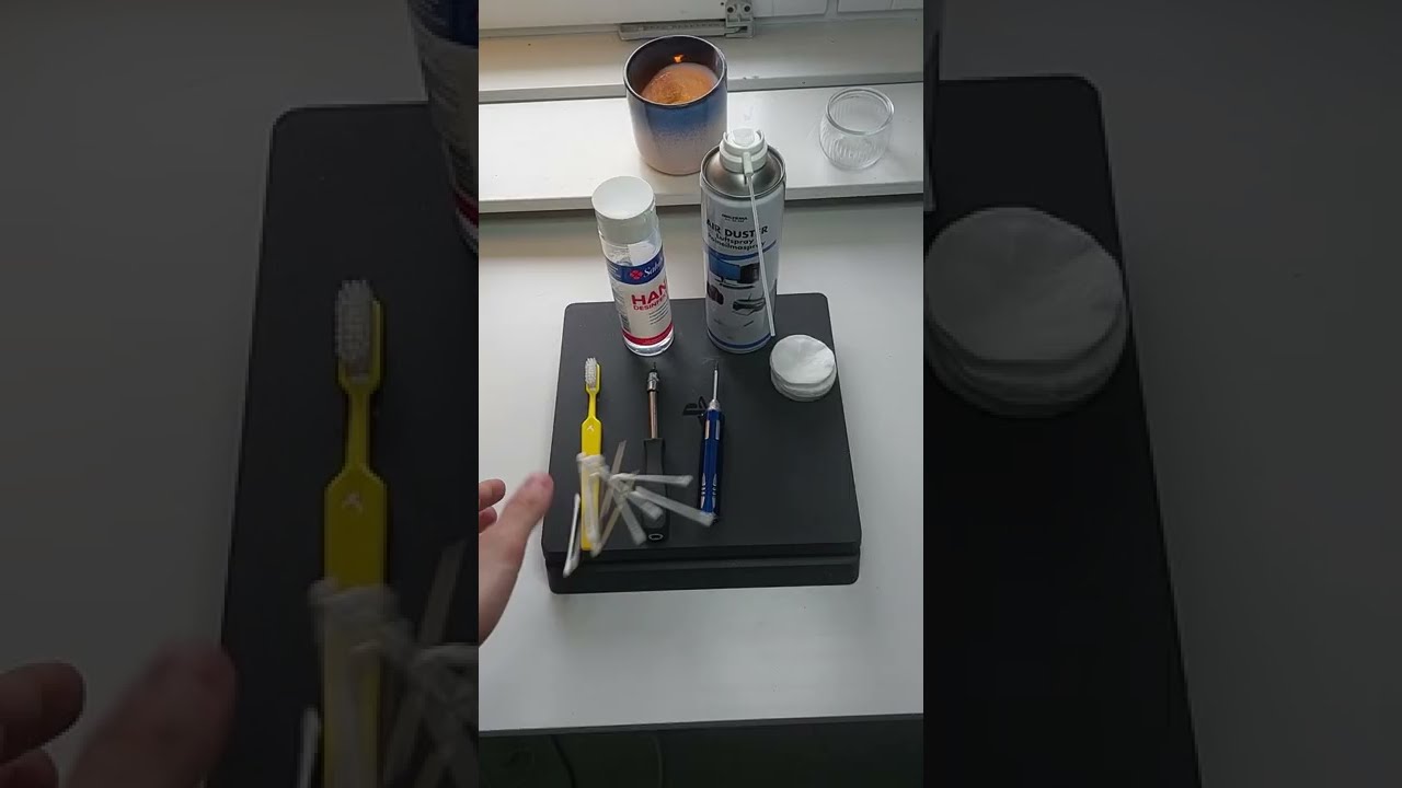 SATISFYING PS4 Slim Cleaning (Dirty as F*ck)