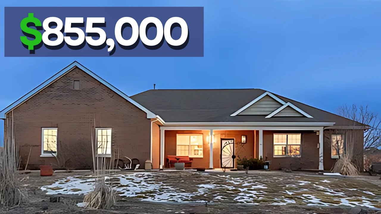 Spacious Parker, Colorado Home With 5 Acres For Under $1 Million!