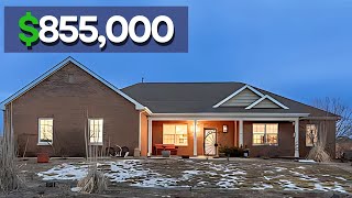 Spacious Parker, Colorado Home With 5 Acres For Under $1 Million!