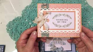Saturday Morning Makes: (Ep 20-2021) Cards: DCWV Cotton Fields & Humble Abode paper pads