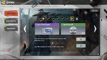 Call of duty mobile use the Sentry Gun Scorestreak twice in MP Matches