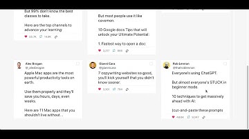 Twitter threads from any website or youtube video using AI