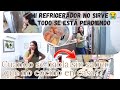 ¡SE DESCOMPUSO! NOSE QUE PASO|Mi refrigerador se daño|No enfría|Preparando comida