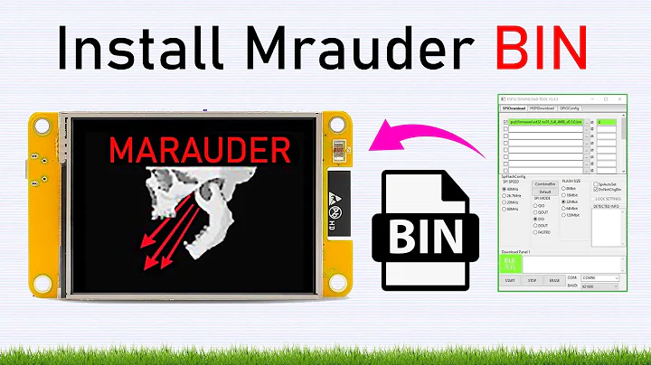 Install Marauder BIN Firmware on ESP32 CYD | Offline Flashing with Flasher Tool – Quick Guide