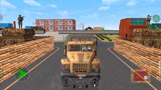 US Army Truck Driving Simulator Gameplay | Cargo Transport Game screenshot 1