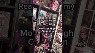 Let’s Change my ENTIRE Monster High Setup #Shorts Version