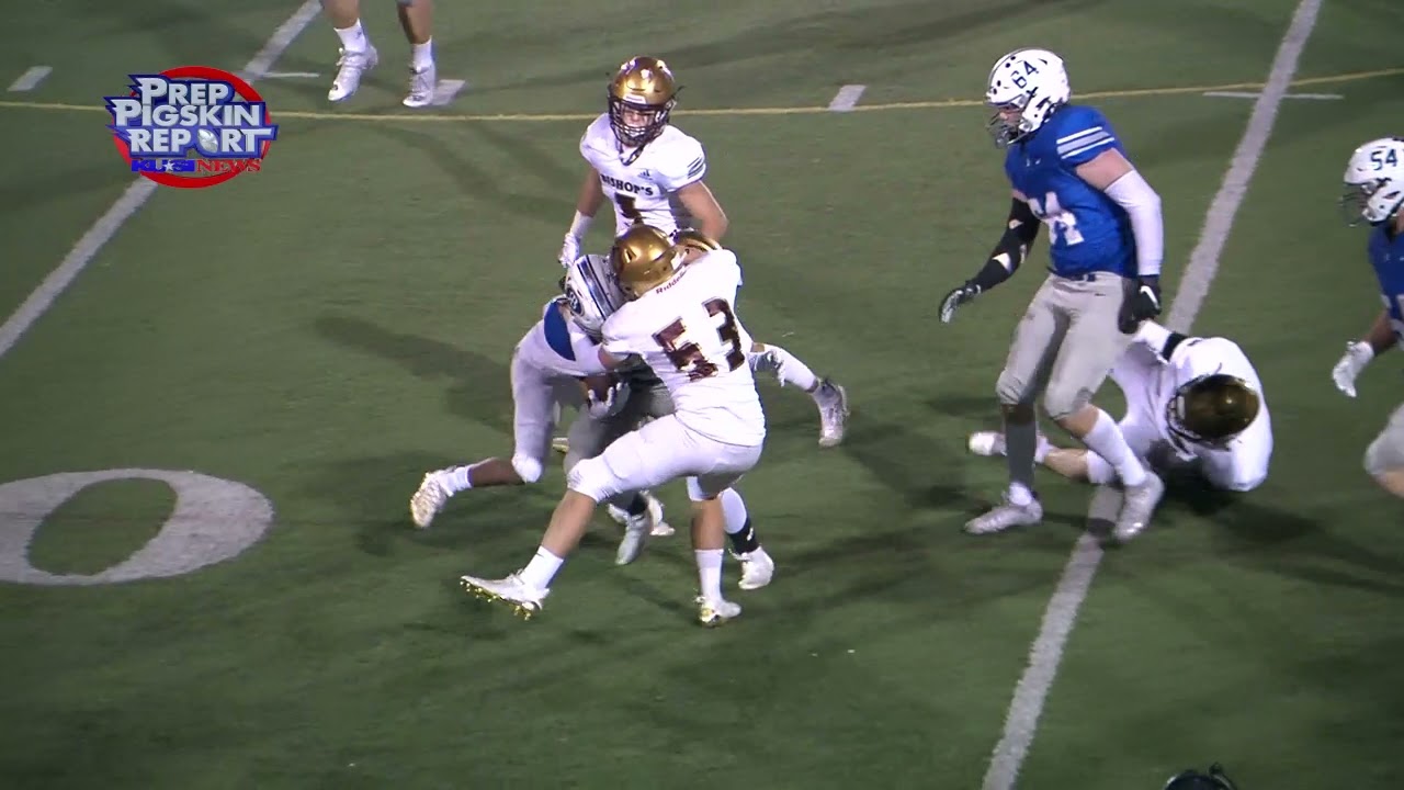 Fall 2021 Week 12 Bishop's 14 vs Rancho Bernardo 15