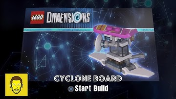 Lego Dimensions BTTF Cyclone Board Build Instructions