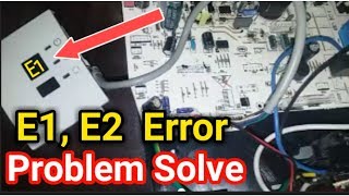 E1, E2 error problem easy solve haier ac in Urdu/Hindi | Fully4world