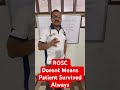 ✨✨ROSC Doesnt Mean Always Survived 💯 #iillss #cardiacarrest #yt #rosc #acls #drsatyaa #ytshort #ecg