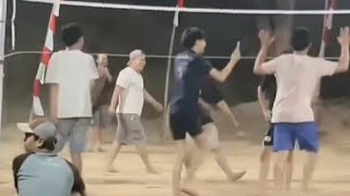 Momen Lucu & Tengil Isal Main Voli di Kembang Dua! 