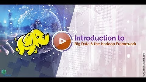 Introduction to Big Data & the Hadoop Framework