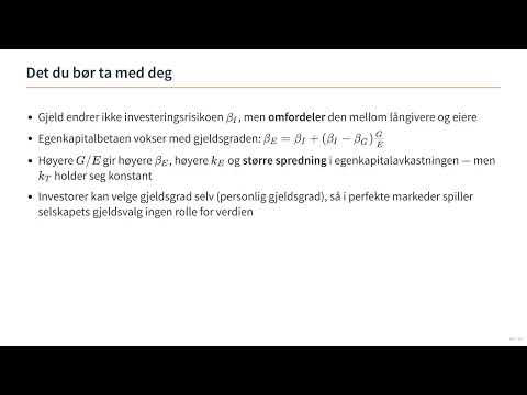 Videominiatyr: Del 6: Oppsummering og veien videre