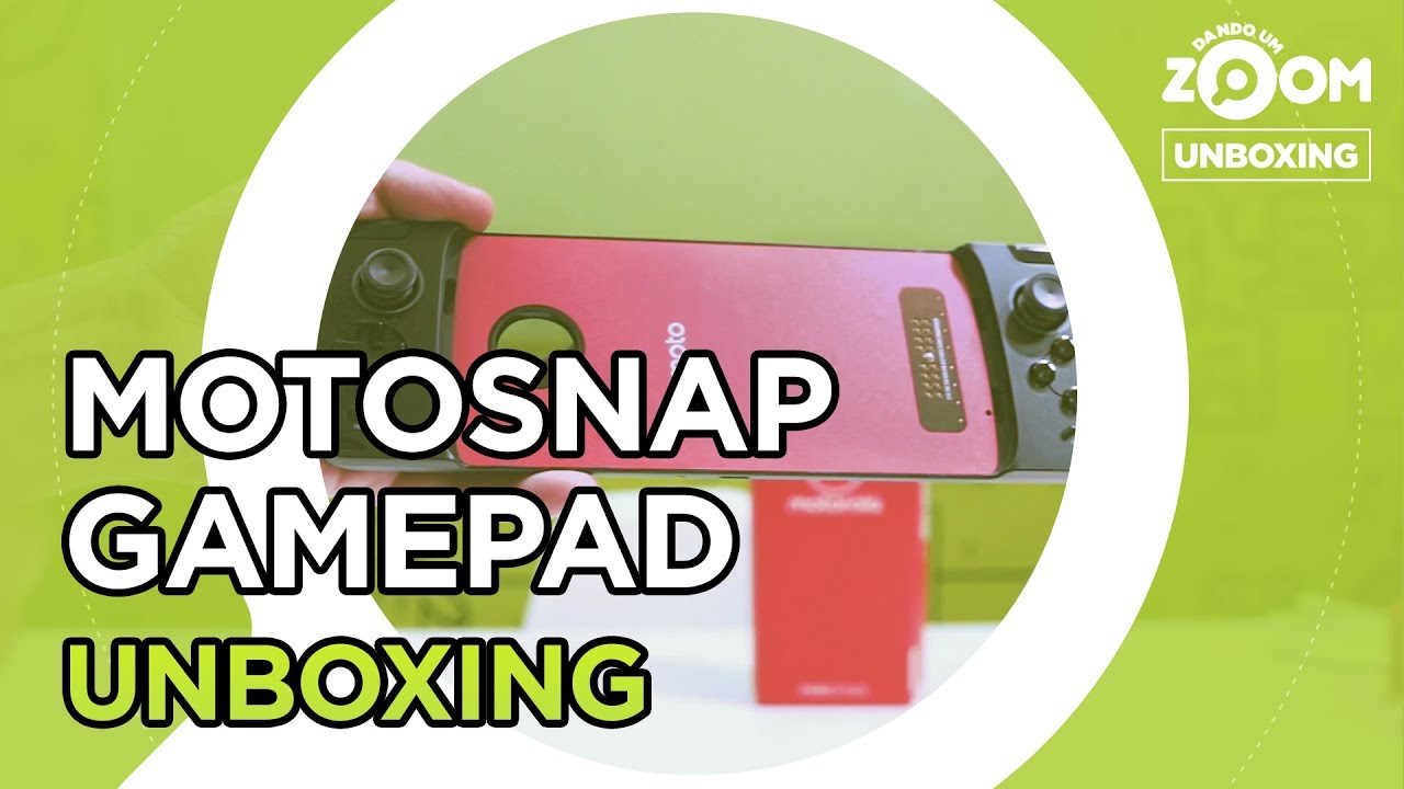Moto Gamepad Módulo para Jogos (Motosnap) UNBOXING ZOOMBOXING