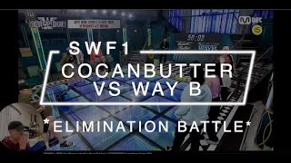 DANCE CHOREOGRAPHER REACTS - [스우파] 코카N버터 (COCANBUTTER) vs 웨이비 (WAYB)  5V5 ELIMINATION BATTLE
