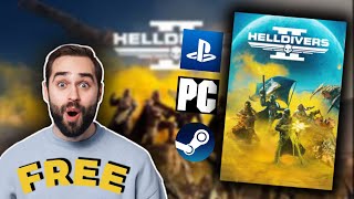 How to Get HELLDIVERS 2 for FREE ✅ Steam/PC, PS5 Game Code NEW screenshot 1