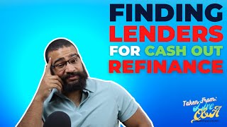 Lenders And Cash Out Refinance: Finding The Right Bank