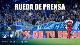 Press Conference: Millonarios FC vs. Santa Fe 🔵🎙 screenshot 4