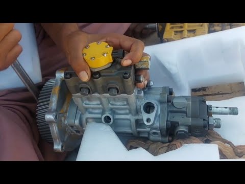 cat excavator machine diesel pump fitting|cat c6.4  engine how to adjust fuel pump timming|320DL Cat