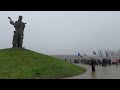 Вшанування жертв голодоморів біля пам&#39;ятника на виїзді з Харкова. 28.11.2020