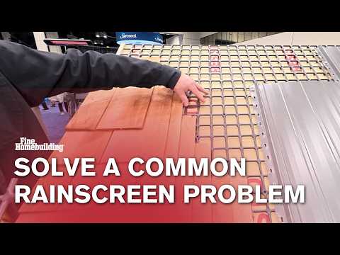 This Simple Product Solves a Common Rainscreen Problem