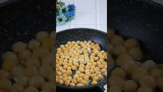 Tasty Crispy Schezwan Chickpeas