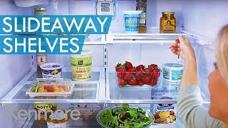 SlideAway Shelves Let You Store Tall Items with Ease
