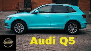 Audi Q5 wrapped in satin key west