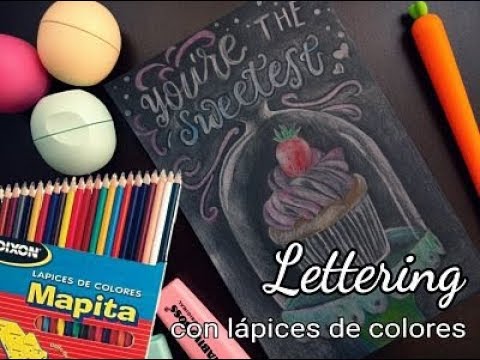 ♥ Lettering utilizando colores BARATOS!!! ♥ || Haz lettering con ...