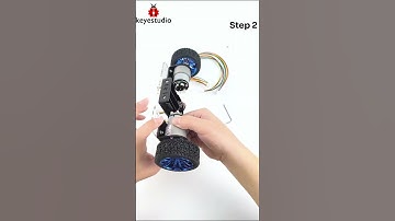 #shorts 🐞 Assemble the Self-balancing Car Kit 🚀Start it 🤖#robot #keyestudio #coding #diy #kits