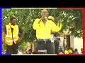 Museveni Grooves to Music in Kapchorwa”