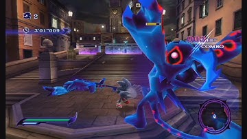Sonic Unleashed Wii Part 5  Rooftop Run Night