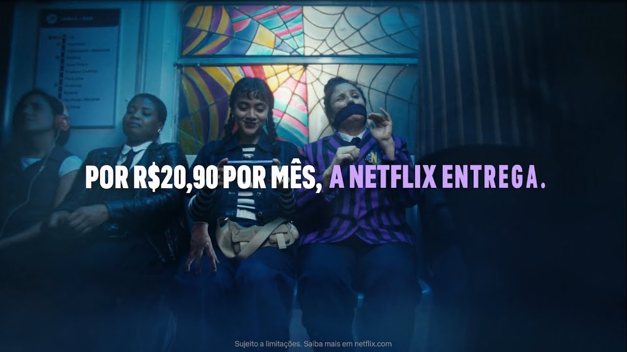 Netflix Brasil — Netflix - Wandinha Season 2 Promo (YouTube video ad)