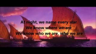 Moana We Know The Way (Lyric Video) Resimi