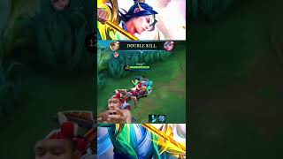 zilong vs karrie fighting 🤣🔥#mobilelegends #mlbb #zilong #shots #funny