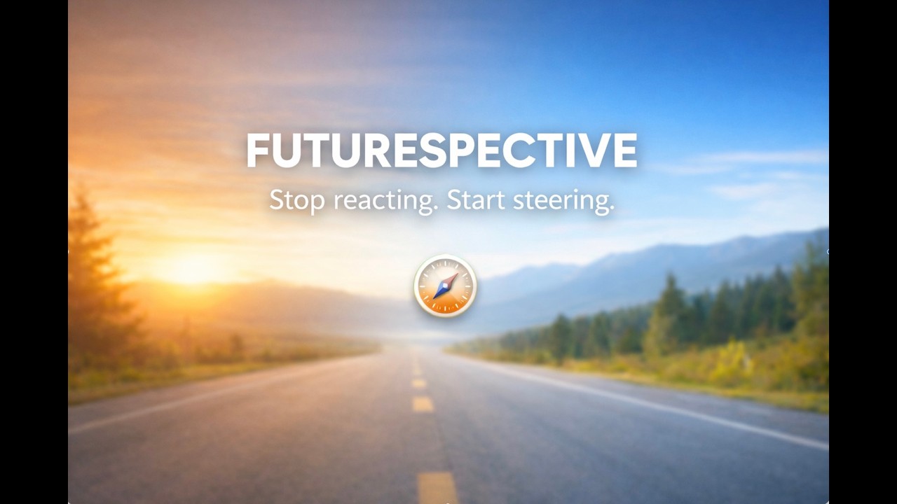 Thumbnail for Run a Futurespective to get back to your authentic leadership