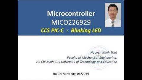 CCS PICC - Creating project and blink LED